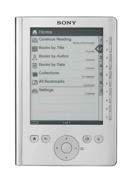 Sony PRS-300 Pocket Edition eReader - Silver Afbeelding 1