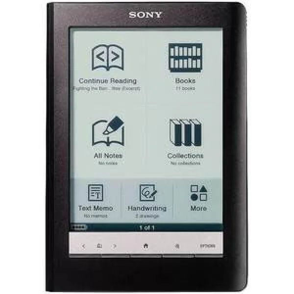 Sony PRS600B eBook Reader Touch Edition - Black Afbeelding 1
