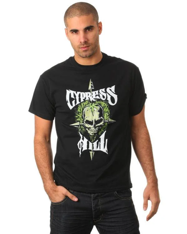 Cypress Hill Men's Crucified Skull T-Shirt - Black - S - Zwart Afbeelding 1