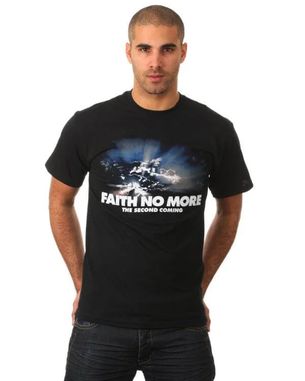 Faith No More Men's The Second Coming T-Shirt - Black - S - Zwart Afbeelding 1