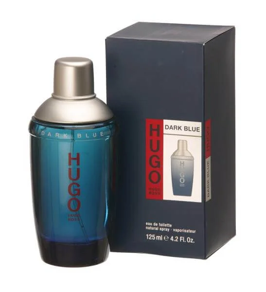 Hugo Boss Dark Blue Men Eau de Toilette 75ml Afbeelding 1