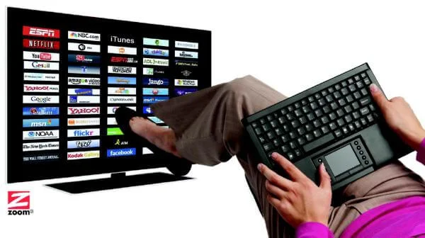 Zoom ZDTV Wireless Keyboard & Software for HDTV's Afbeelding 1
