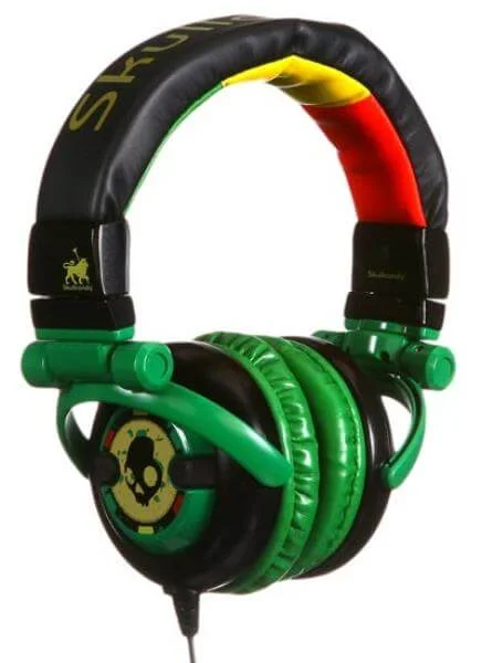 Skullcandy G.I Rasta Headphones Afbeelding 1