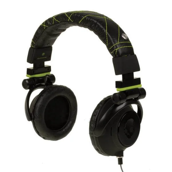 Skullcandy TI Headphones (Black/Green) Afbeelding 1