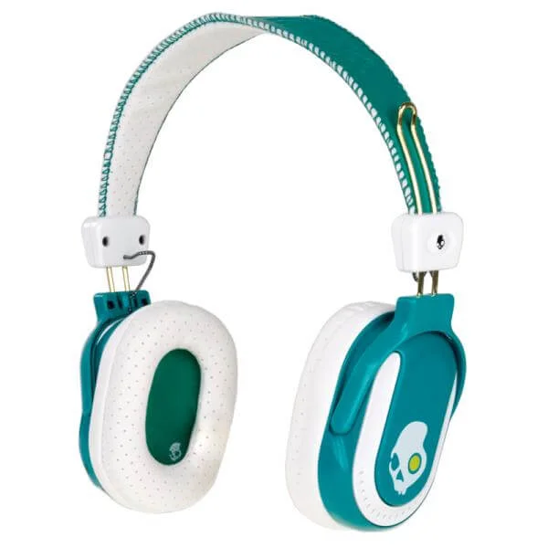Skullcandy Double Agent Headphones (Emerald/White) Afbeelding 1