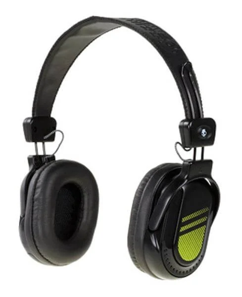 Skullcandy Double Agent Headphones (Black/Green) Afbeelding 1
