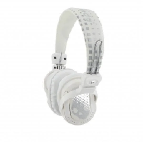 Skullcandy Agent Headphones (White/Chrome) Afbeelding 1