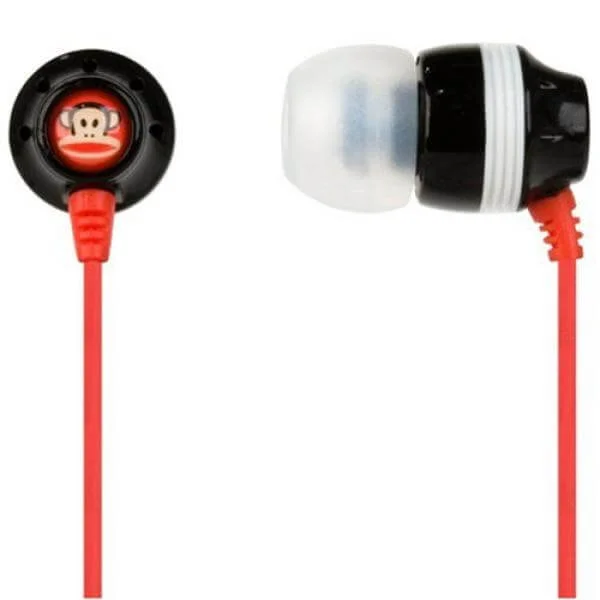 Skullcandy Ink'd Paul Frank Headphones (Black/Red) Afbeelding 1