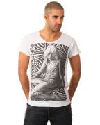 House Of The Gods - Men's Debbie Harry T-shirt - White - S - Wit Afbeelding 1