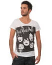 House Of The Gods - Men's New York Dolls T-Shirt - White - S - Wit Afbeelding 1