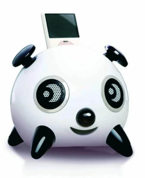 Amethyst iPanda iPod Speaker Dock Afbeelding 1