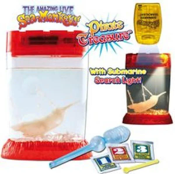 Sea Monkeys Deluxe Gift Set Pirate Treasure Afbeelding 1