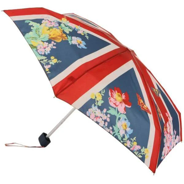 Fulton Union Jack Floral Umbrella Afbeelding 1