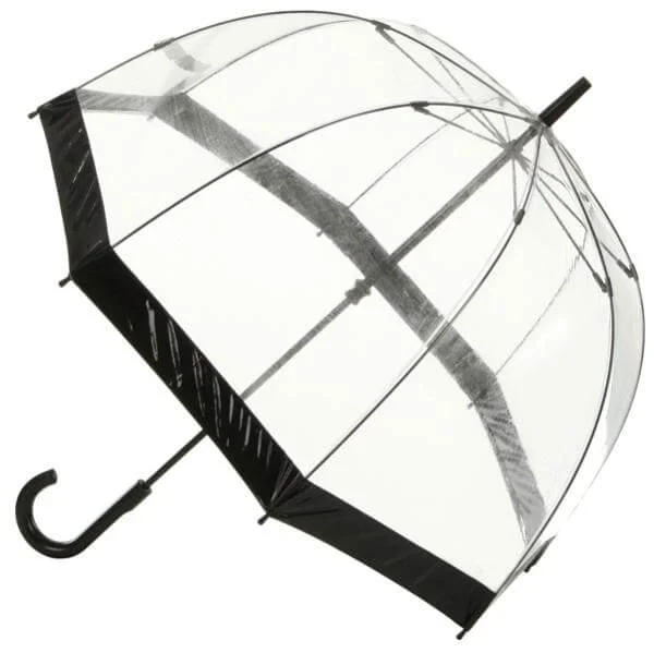 Fulton Birdcage umbrella - Black Afbeelding 1