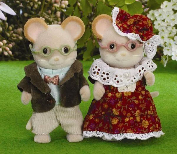 Sylvanian Families: Maces mouse grandparents Afbeelding 1