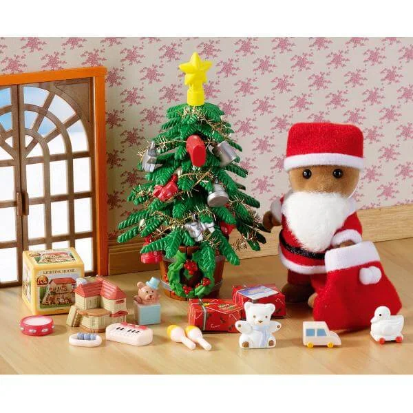 Sylvanian Families: Father Christmas & tree set Afbeelding 1