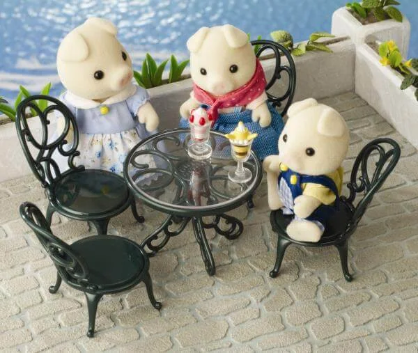 Sylvanian Families: Ornate Garden Table and Chairs Afbeelding 1