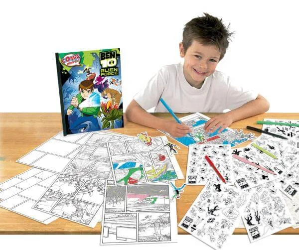 Ben 10 Alien Force Comic Maker Kit Afbeelding 1