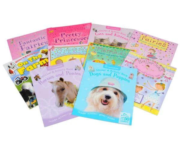 Girls Activity Pack x 10 Titles Afbeelding 1