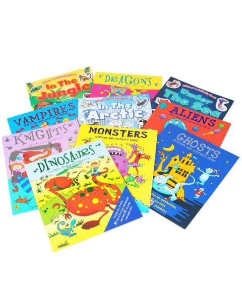 Boys Activity Pack x 10 Titles Afbeelding 1