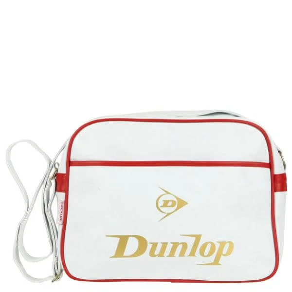 Dunlop classic east-west messenger bag - White-Red Afbeelding 1