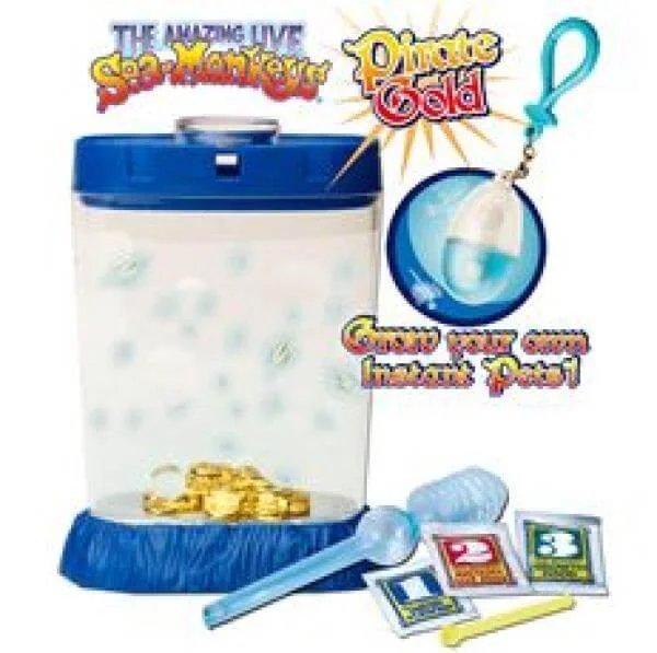 Sea Monkeys Deluxe Gift Set Pirate Gold Afbeelding 1