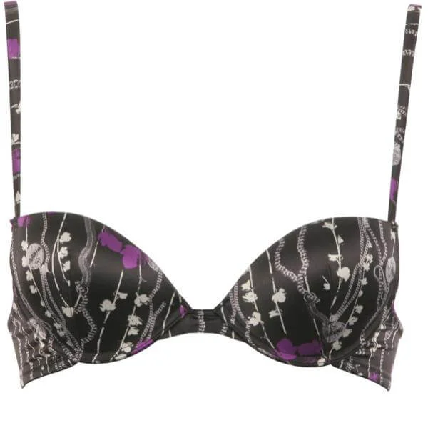 Diesel Padded Underwired Bra Black - 32B - Zwart Afbeelding 1
