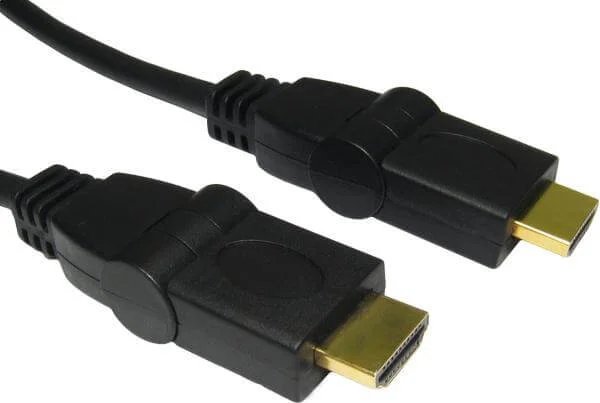 BEST Gold HDMI Swivel Cable AM/AM 3m (CDLHD-903) Afbeelding 1