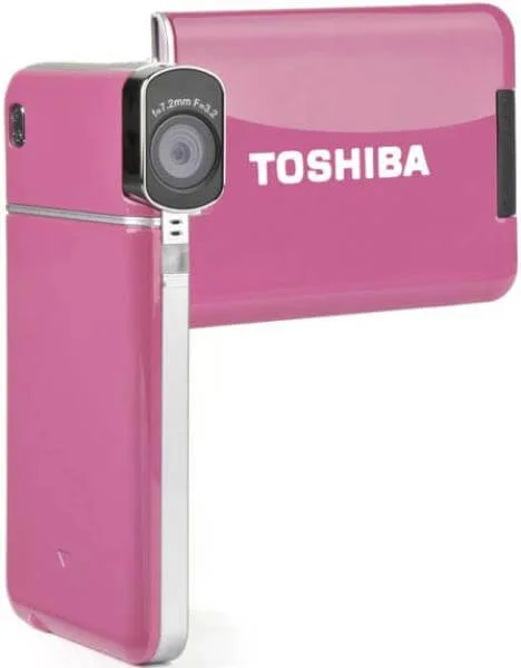 Toshiba Camileo S20 Camcorder - Pink Afbeelding 1