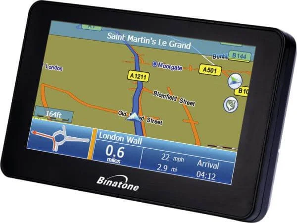 Binatone B430 Widescreen Sat Nav Afbeelding 1