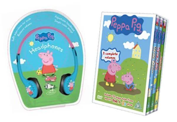 Peppa Pig DVD With Headphones Afbeelding 1