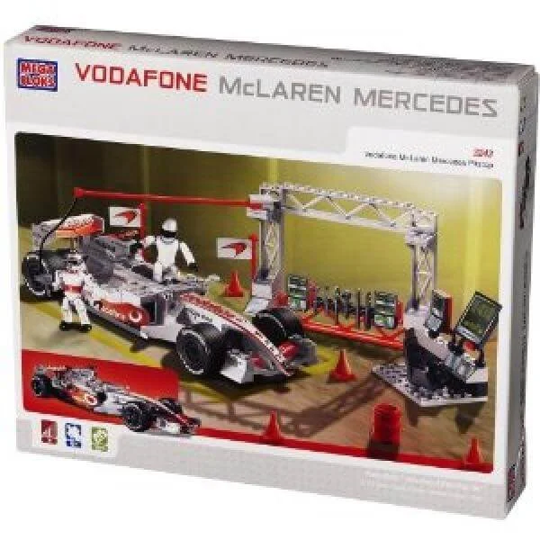 Mega Bloks Probuilder Mclaren Pitstop Afbeelding 1