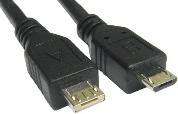 BEST 1.8m USB 2.0 Micro AB Male - Micro B Male (USB2-164) Afbeelding 1