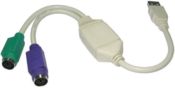 BEST USB to PS2 Adaptor - PC Only (CDLSB-902) Afbeelding 1