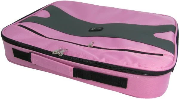 BEST 17 Inch Polyester Laptop Bag - Pink Afbeelding 1