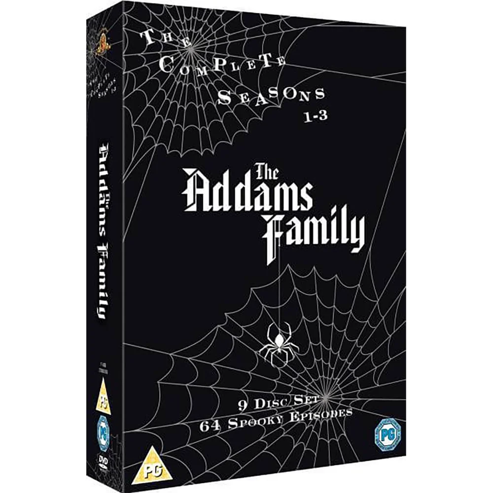 Addams Family Complete Seizoenen 1-3 Afbeelding 1