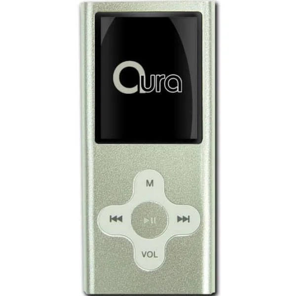 Aura 2GB MP4 Player - Silver Afbeelding 1