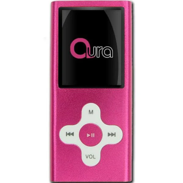 Aura 2GB MP4 Player - Pink Afbeelding 1