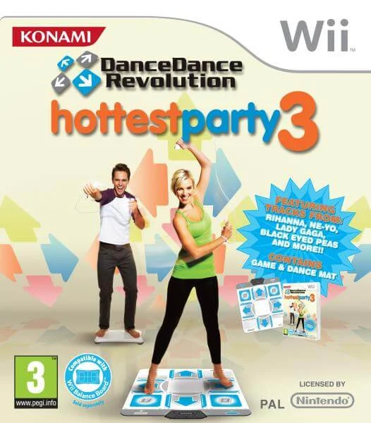 Dance Dance Revolution: Hottest Party 3 (with Dancemat) Afbeelding 1
