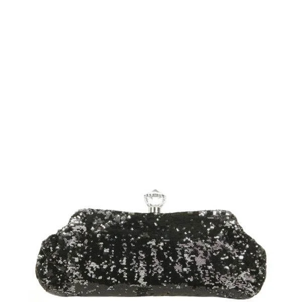 Suzy Smith Two Way Sequin Clutch Bag Afbeelding 1