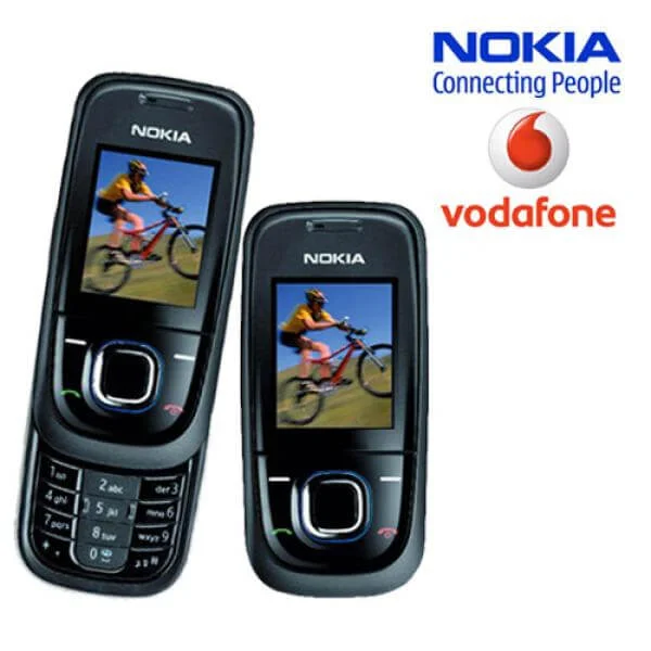 Nokia 2680 Mobile Phone Black on Vodafone Network with FREE £10 Credit Afbeelding 1