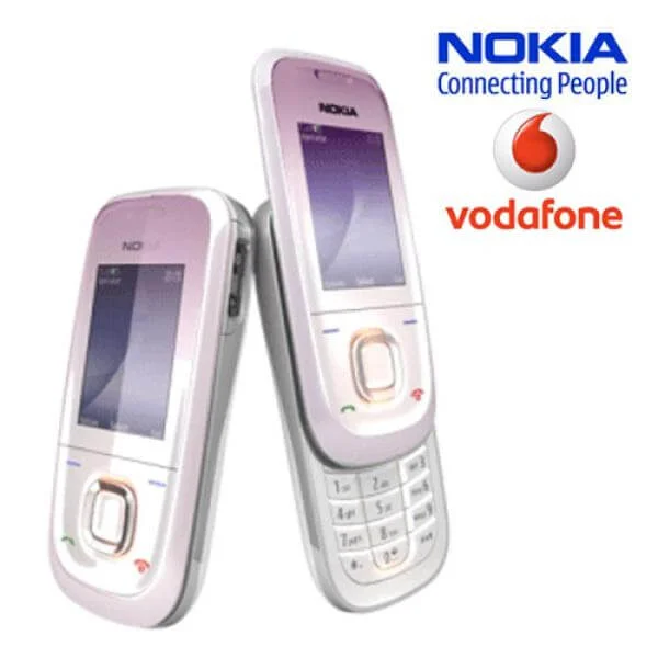 Nokia 2680 Mobile Phone Pink on Vodafone Network with FREE £10 Vodafone Credit Afbeelding 1