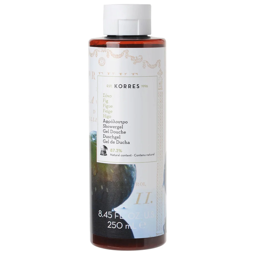 KORRES Natural Fig Shower Gel 250 ml Afbeelding 1