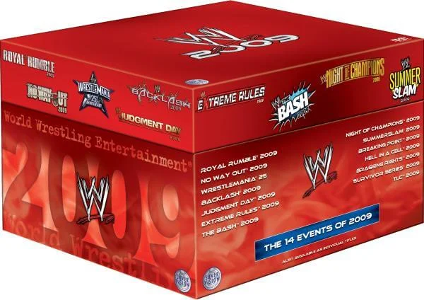 WWE: 2009 PPV Collection (16-Disc Box Set) Afbeelding 1