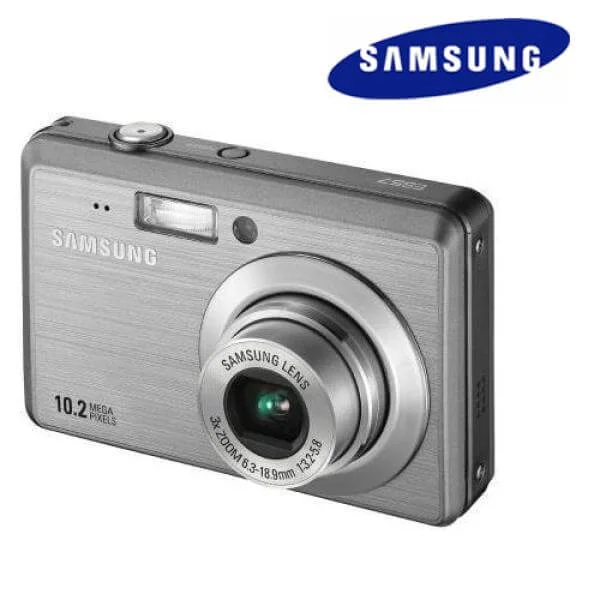 Samsung ES57 10MP 3x Optical Zoom 2.5 Inch LCD - Silver Afbeelding 1
