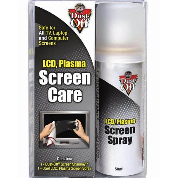 Dust-Off Plasma/LCD Screen Care Kit - 50ml Afbeelding 1