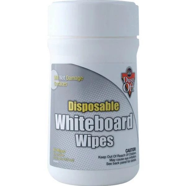 Dust-Off Disposable Whiteboard Wipes - 80 wipes Afbeelding 1