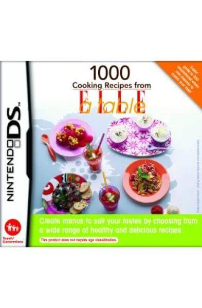 1000 Cooking Recipes from Elle A Table Afbeelding 1