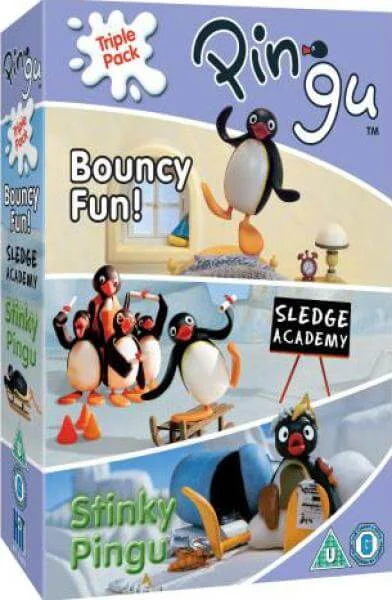 Pingu Triple Pack (Bouncy Fun! / Sledge Academy / Stinky Pingu) Afbeelding 1
