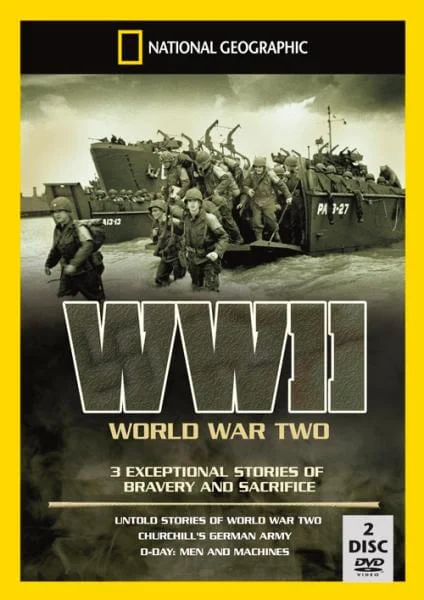 National Geographic: WWII Collection (Untold Stories / Churchill's German Army / D-Day: Men and Machines) Afbeelding 1
